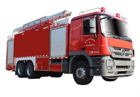 消防車--金屬拉梯裝卸升降裝（zhuāng）置